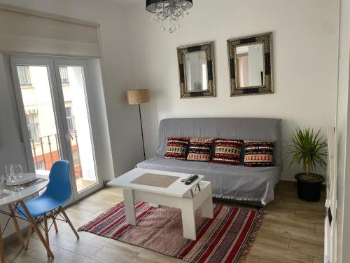 Suite iluminada en el Centro Histórico de Malaga