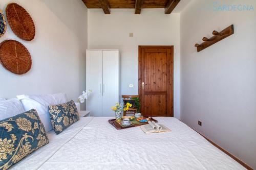 Katil atau katil-katil dalam bilik di Villa Olive tree, immersa nella natura per relax e quiete