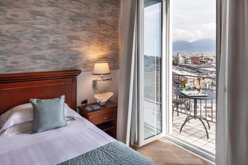 Postel nebo postele na pokoji v ubytování Starhotels Terminus
