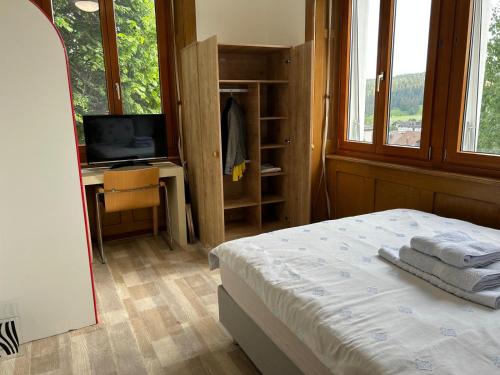 TV a/nebo společenská místnost v ubytování In and out