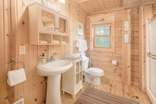 Koupelna v ubytování Hidden Dunes #11