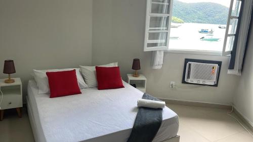 Letto o letti in una camera di Che Lagarto Hostel Ilha Grande