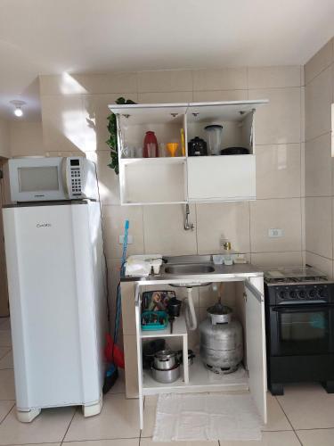 Dapur atau dapur kecil di Vanilla - Porto de Galinhas