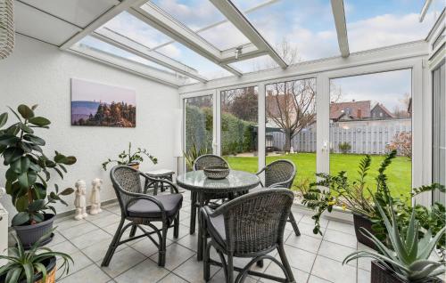Balkón nebo terasa v ubytování Pet Friendly Home In Bad Harzburg
