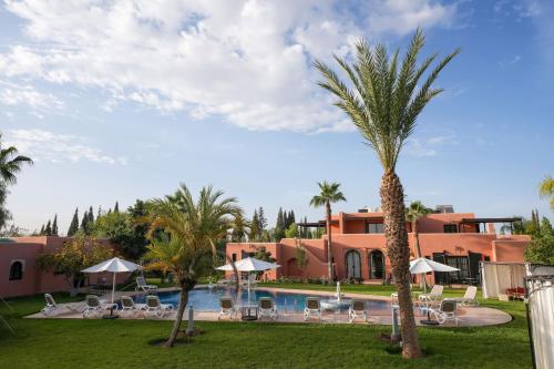 La alberca dentro o cerca de Janat Al Atlas Resort & Spa