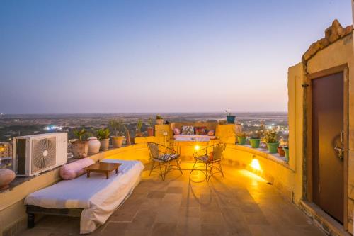 Un balcón o terraza en Sagar Guest House