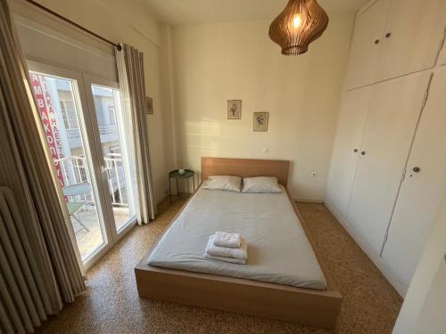 Ένα ή περισσότερα κρεβάτια σε δωμάτιο στο Central -II- Apartment