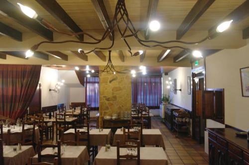 Restaurace v ubytování Hôtel Le Palous