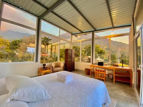 Ένα ή περισσότερα κρεβάτια σε δωμάτιο στο San Marcos Properties