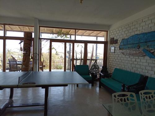 Posezení v ubytování Punta Vichayo - Casa Ballenas