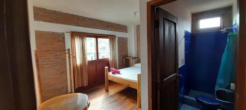 Koupelna v ubytování Hotel Boutique Hurvínek