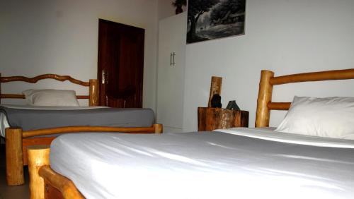 Cama o camas de una habitación en Spa Shallum