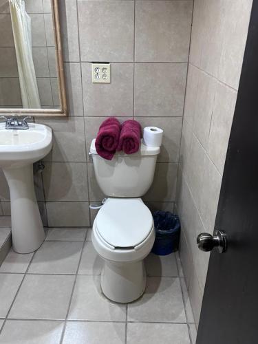 Ένα μπάνιο στο Condominio 1