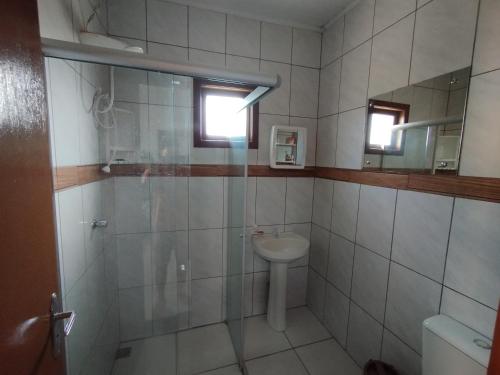 Bilik mandi di Sítio do ipê