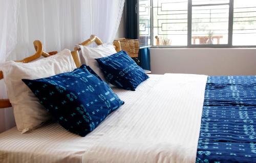 Cama o camas de una habitación en Spa Shallum