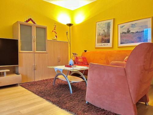 Χώρος καθιστικού στο Gemütliche und Zentrumsnahe Wohnung in Goslar
