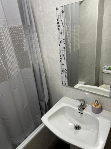 Koupelna v ubytování Giovyhome