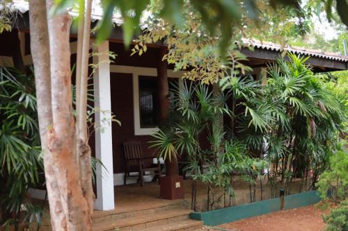 Zahrada ubytování Kings Rest Sigiriya