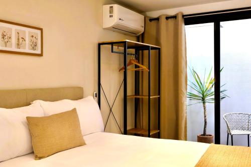 Una cama o camas en una habitación de Casa Marina