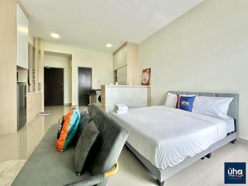 Katil atau katil-katil dalam bilik di KSL Residence 2 by RR JBcity