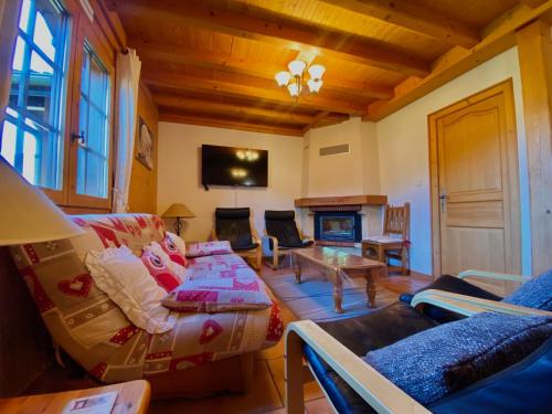 Charmant duplex à Morillon, proche centre, 3 ch, 9 pers, parking, ski - FR-1-624-174