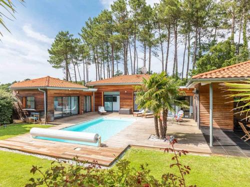 Villa d'exception pour 10 pers avec piscine chauffée et parking privé à Labenne - FR-1-791-28