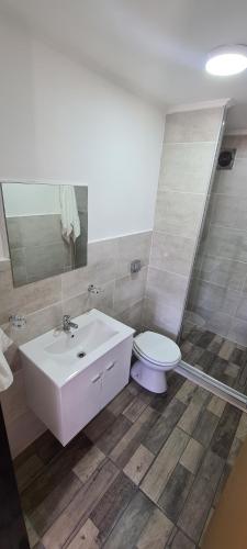 Et badeværelse på Atardecer Soñado