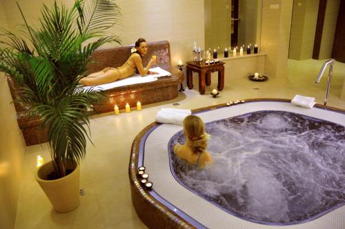 Ένα μπάνιο στο Hotel Spa Rusałka