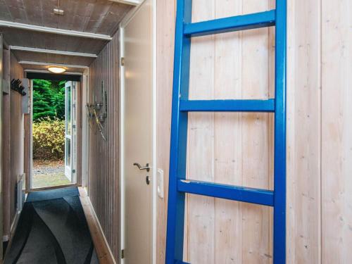 a barn door in the hallway of a house at 6 person holiday home in Ansager-By Traum in Ansager