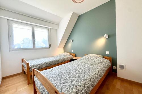 Postel nebo postele na pokoji v ubytování Maison Hyper Cocooning Proche des plages