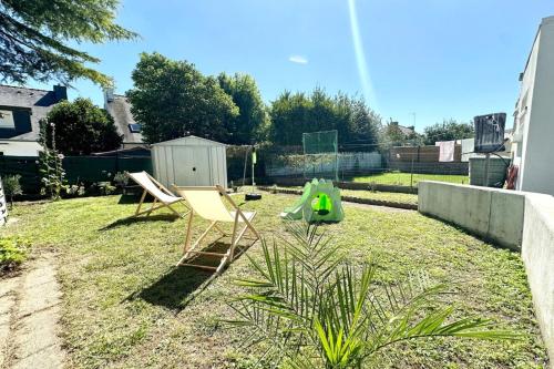 Zahrada ubytování Maison Hyper Cocooning Proche des plages