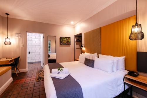 Katil atau katil-katil dalam bilik di Murray Street 137 Guesthouse