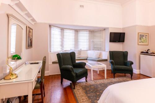 Televisyen dan/atau pusat hiburan di Murray Street 137 Guesthouse