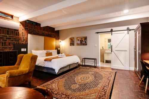 Katil atau katil-katil dalam bilik di Murray Street 137 Guesthouse