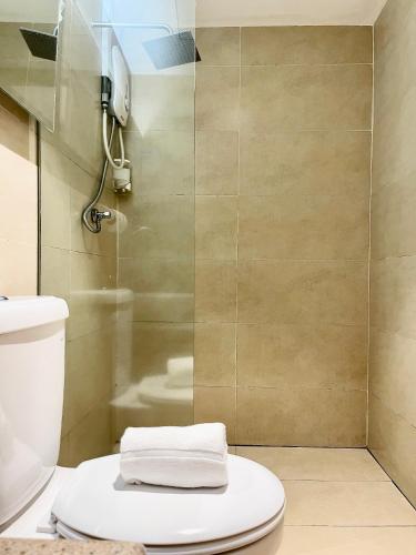 Ванная комната в Hotel Villa