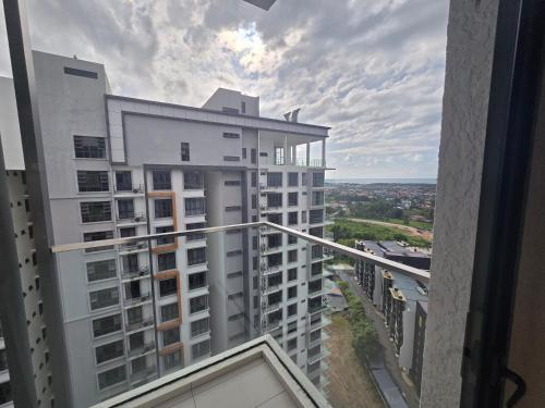 a view from the balcony of a building at K Avenue Kota Kinabalu by Merveille - Sabah in Donggongon