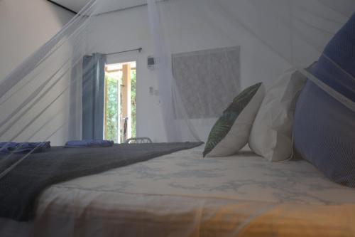 Ένα ή περισσότερα κρεβάτια σε δωμάτιο στο Long beach simple House