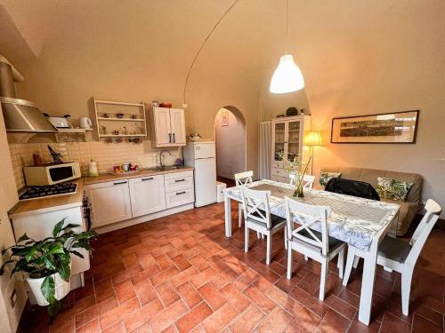 Η κουζίνα ή μικρή κουζίνα στο Relais Cora