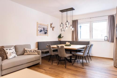 Χώρος καθιστικού στο Zeitlos Apartments Flachau