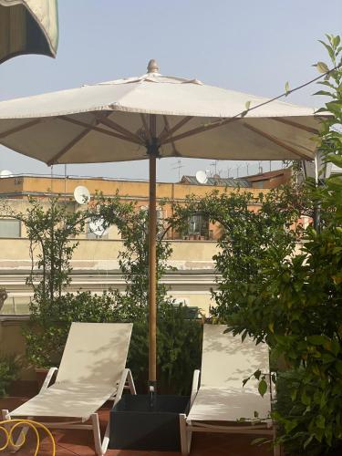 Balkoni atau teres di Terrazza Munira Trastevere