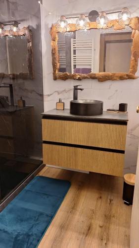 Η κουζίνα ή μικρή κουζίνα στο Cures et Vacances à Amélie Les Bains
