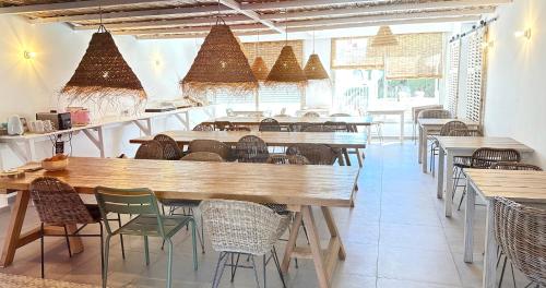 Restaurace v ubytování Blanc Sable Hôtel