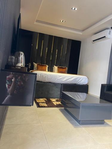 Posezení v ubytování Florence Hotel and suites
