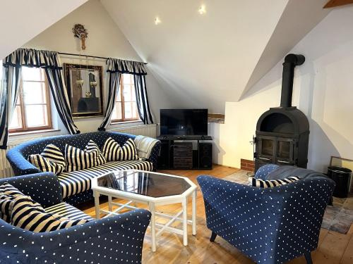 Istumisnurk majutusasutuses Apartment Alte Post-3 by Interhome