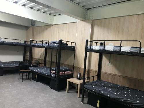 Μία ή περισσότερες κουκέτες σε δωμάτιο στο 史塔克的家民宿（Stark's House B&B）