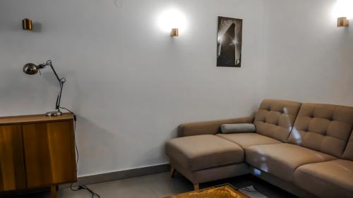 Posezení v ubytování Vila Majda Elegant Apartments with Prime Location and Parking