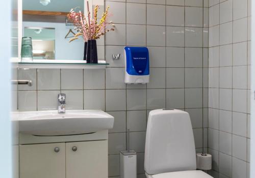 Vannituba majutusasutuses Hotel Toppen af Ebeltoft