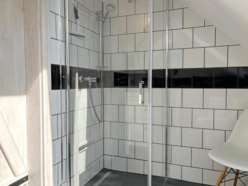Bilik mandi di Erdős Vendégház Pécsely