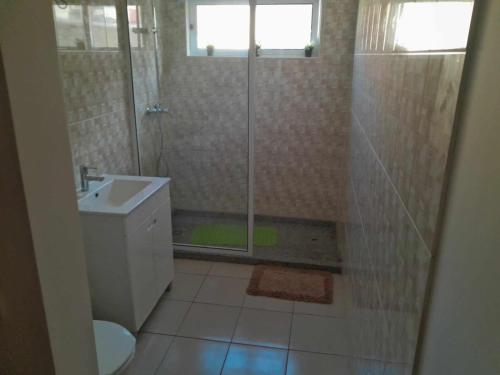 Koupelna v ubytování Hostel Rocha Marisol