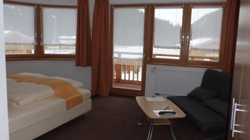 Alpina Appartementsにあるベッド